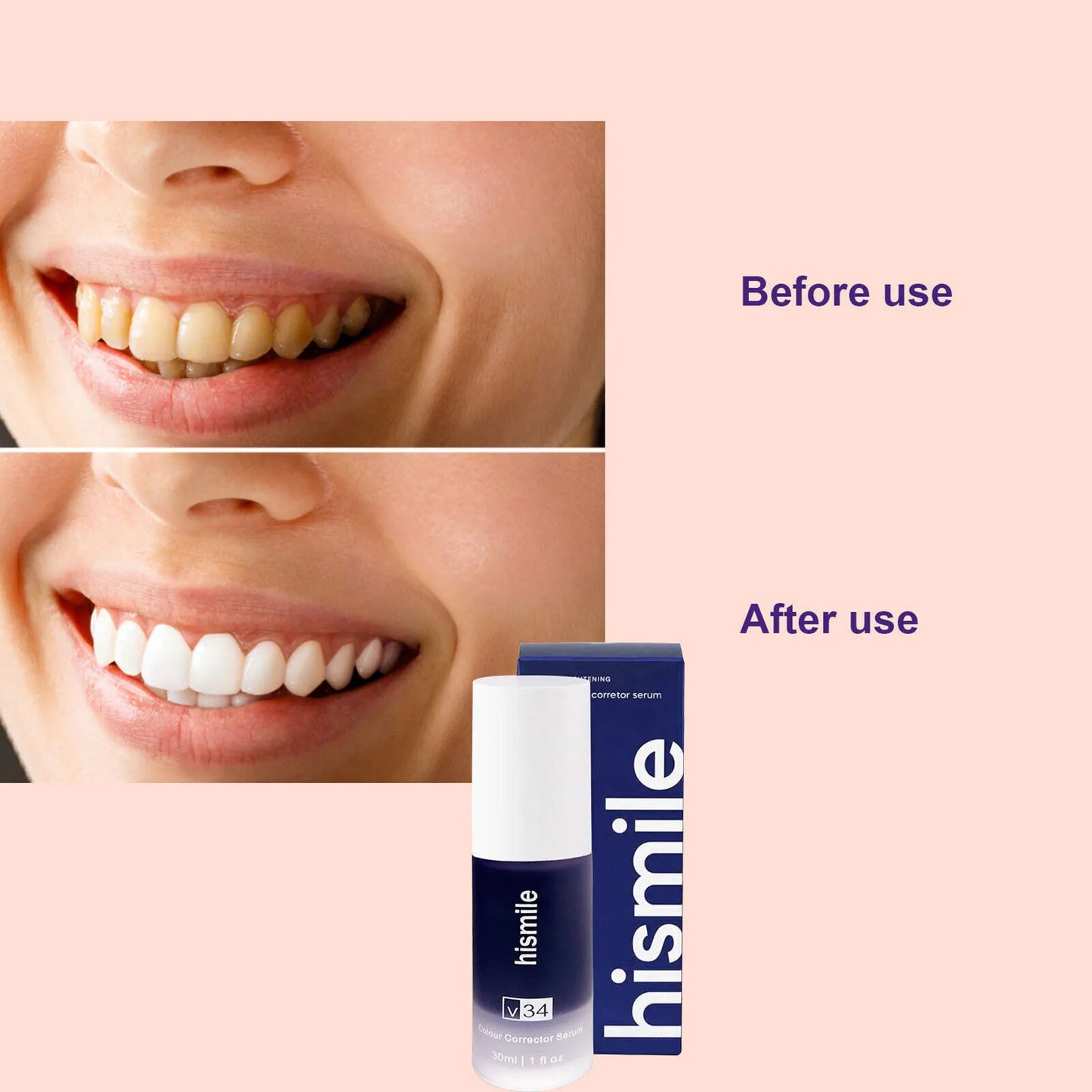 Hi-Smile Teeth Whitening Purple Serum